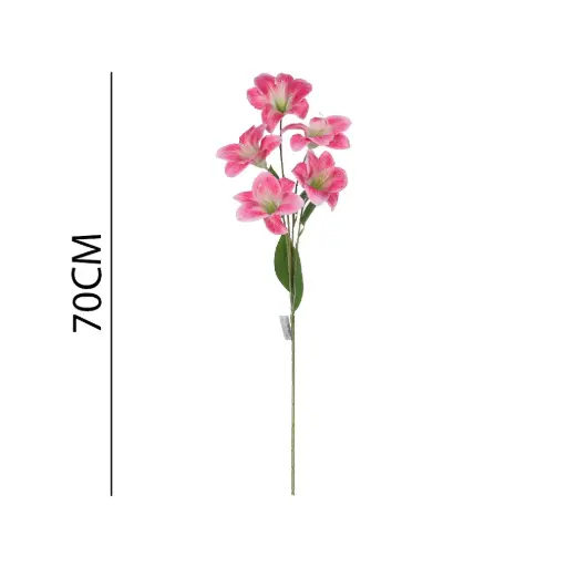 Vara  Amarilis artificial 70CM 单支朱顶红