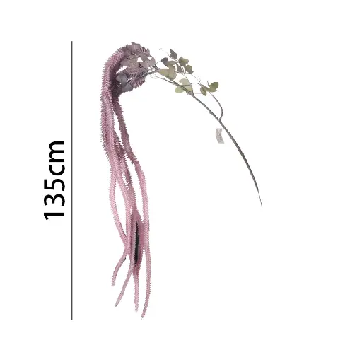 Vara flor artificial 单枝长狗尾草130cm