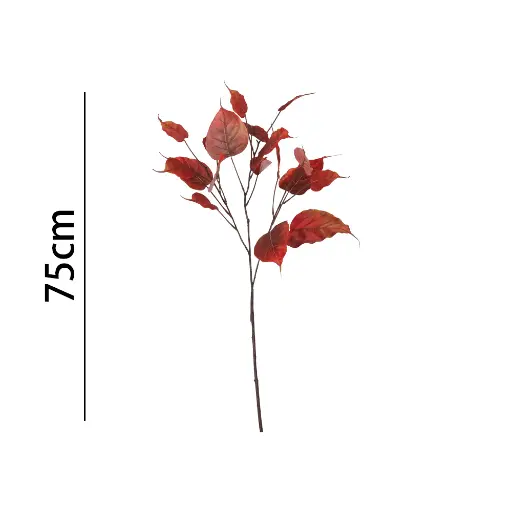 Vara hoja artificial 30〞宫灯花叶76cm
