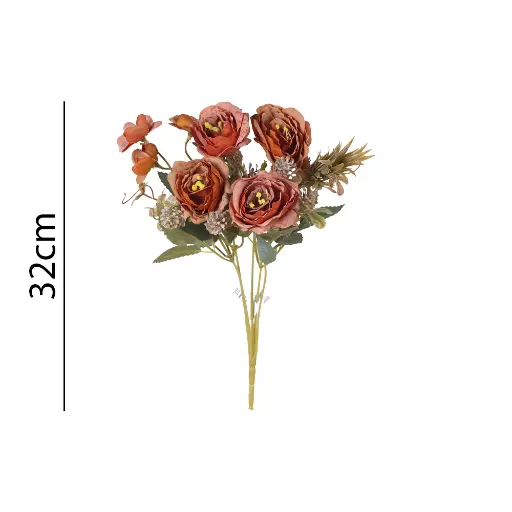 Ramo flor artificial 32cm