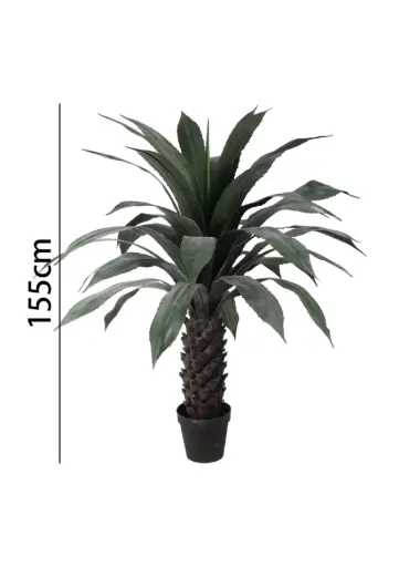 [631192] Planta agave artificial en maceta 155cm