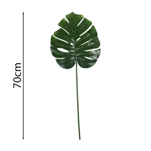 [631495] hoja monstera artificial 72cm 龟背叶单支