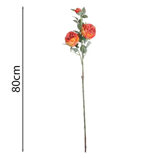 Vara rosa artificial80CM