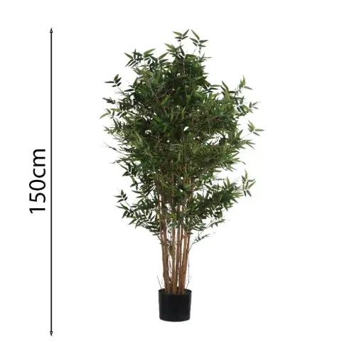 [631363] 150cm Oriental bamboo with pot