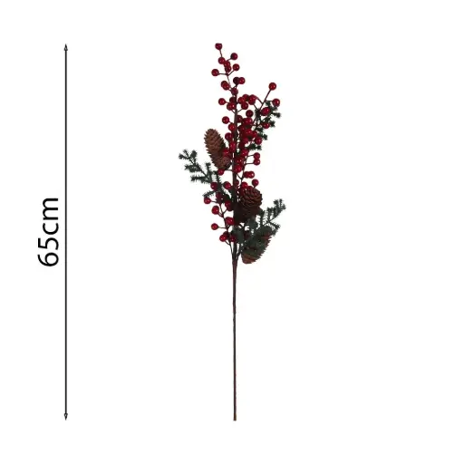 [N631532] VARA DE BERRY ARTIFICIAL 65CM