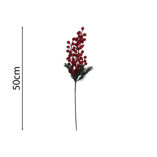 [N631538] VARA BERRY ARTIFICIAL 52CM