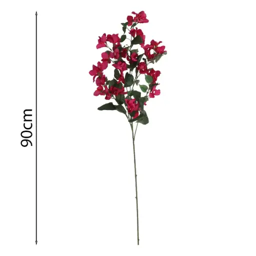 Vara burganvia artificial 90cm 6头三角梅玫 Fucsia