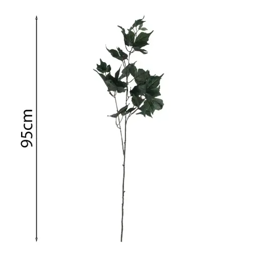 [631475] Vara hoja artificial 单支3头爬山虎95cm