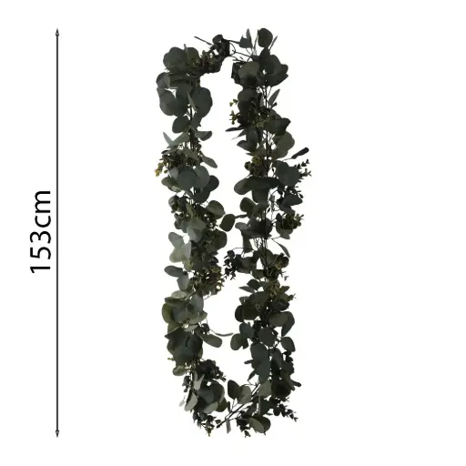 [631585] Guirnalda eucalipto artificial 190cm