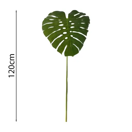 Hoja Monstera Artificial 120cm