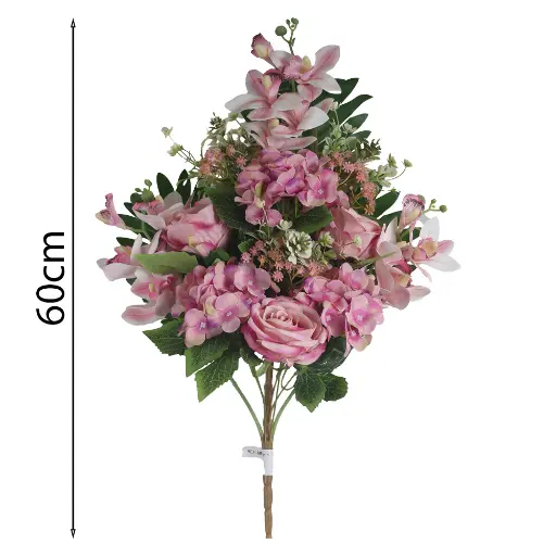Ramo de Rosa Hortensia Combinadas 60cm