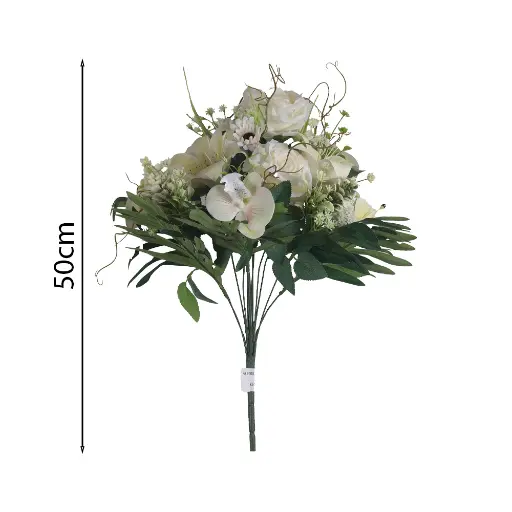 Ramo de Rosa y Lirio Combinadas 50cm