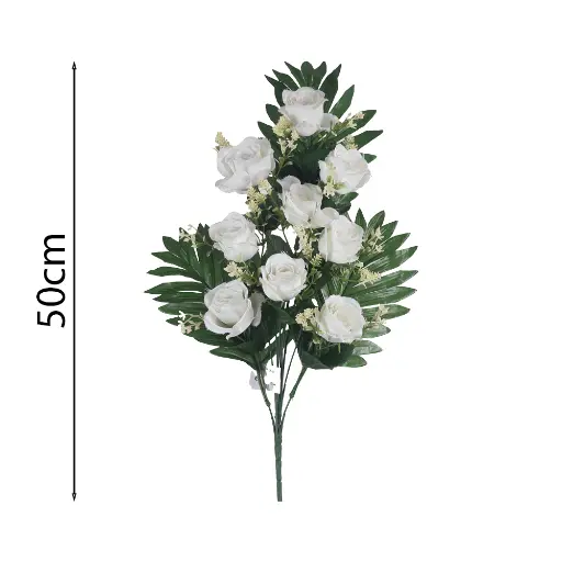 Ramo Rosa Artificial 50cm