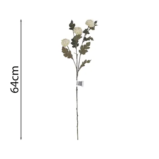 Vara Crisantemo Pompon 64cm