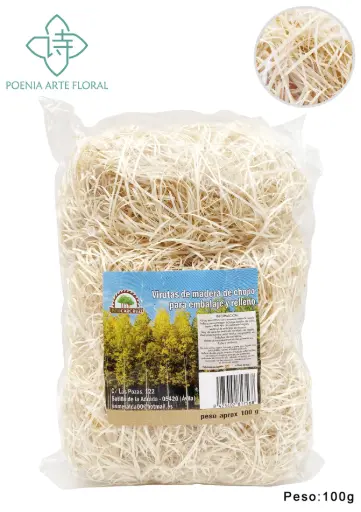 [8425402817568] VIRUTAS DE MADERA DE CHOPO PARA EMBALAJE Y RELLENO