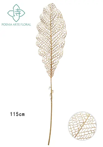 [630690] VARA HOJA ORO/PLATA