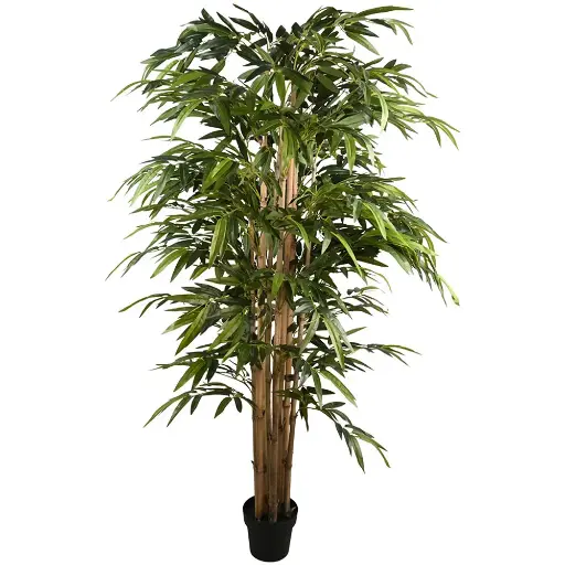 [630790] PLANTA BAMBU ARTIFICIAL CON MACETA UV 210cm