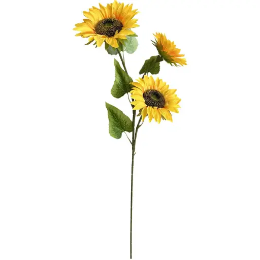 [630976] VARA FLOR GIRASOL*3 90CM