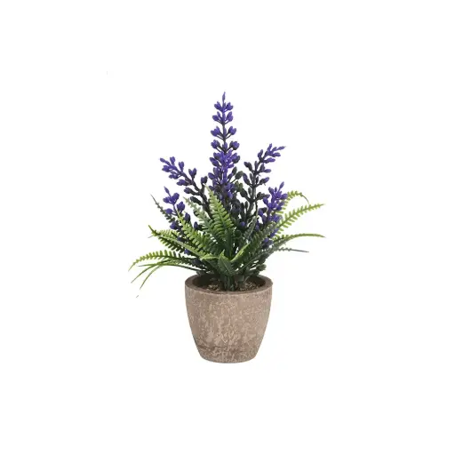 [631008] LAVANDA ARTIFICIAL EN MACETA