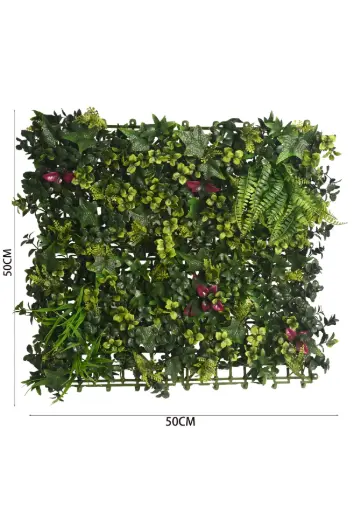 [631088] JARDIN VERTICAL ARTIFICIAL 50*50CM