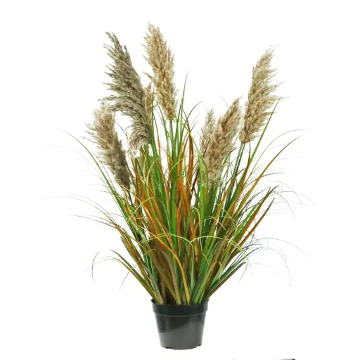 [631235] Hierba Artificial Damarys Con Paniculas 90cm