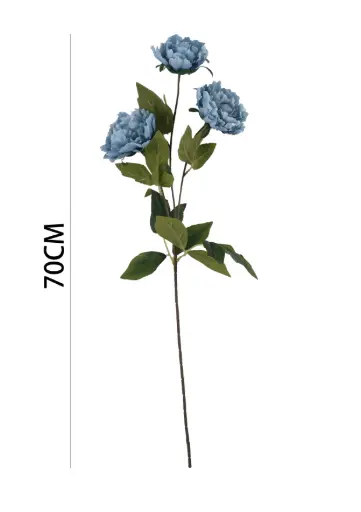VARA FLOR PEONIA*3 ARTIFICIAL