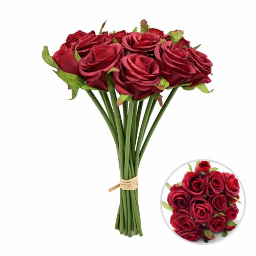 Bouquet Rosa*14 Artificial 26cm