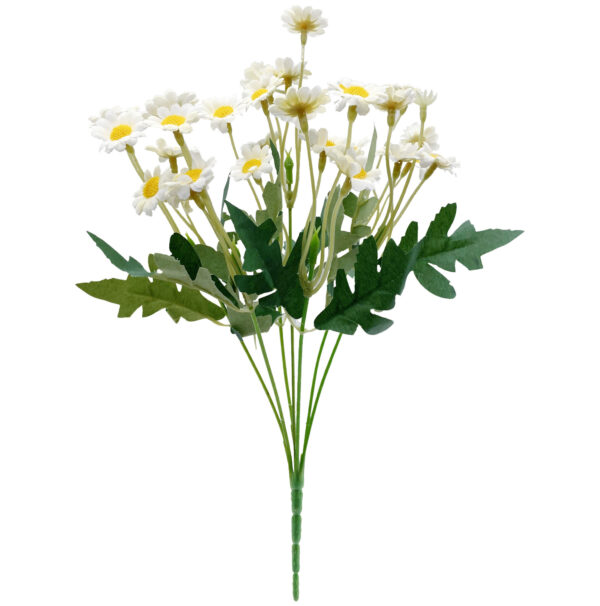 Ramito flor manzanilla artificial 35cm