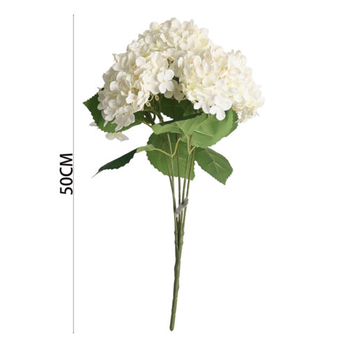 Ramo flor hortensia artificial 50cm
