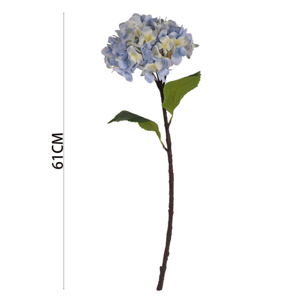 Vara flor hortensia artificial 61cm