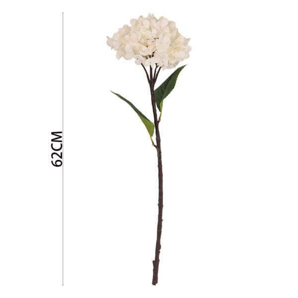Vara flor hortensia artificial 62cm