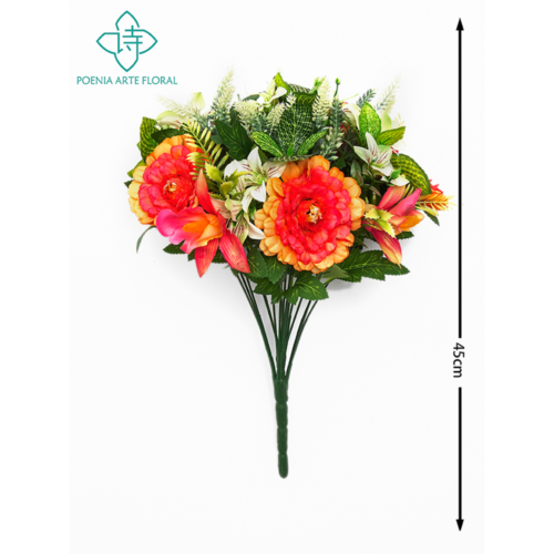 Ramo flor*17 artificial 45cm