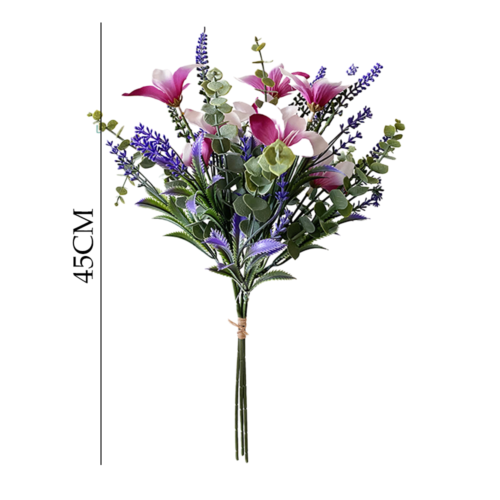 Bouquet lanvada artificial 45cm