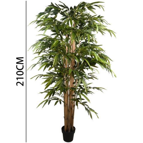 Arbol bambu artificial en maceta 210cm UV