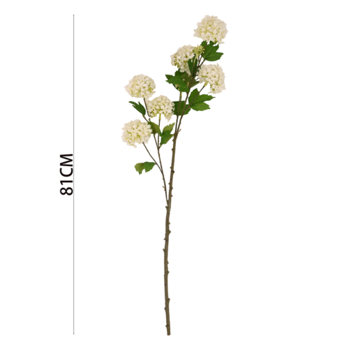 Vara flor hortensia artificial 70cm