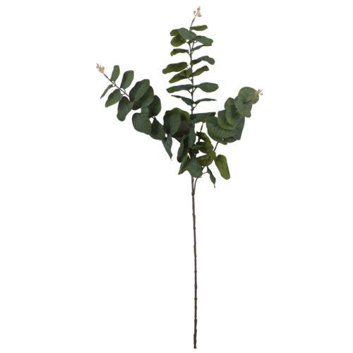 Vara eucalipto artificial 81cm verde oscuro