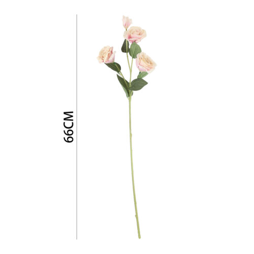 Vara flor eustoma artificial 66cm